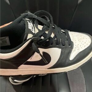 Nike Kids Black and White Sneakers